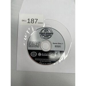 Tiger Woods PGA Tour 2005 Nintendo GameCube GC Disc 1